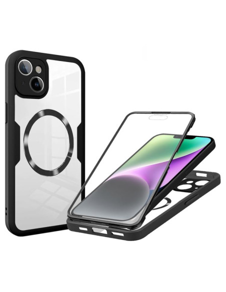 Cover iPhone 14 PC Nero Texture | Melacompro