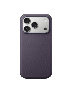 Cover iPhone 17 Pro Max MagSafe Texture Marrone Viola