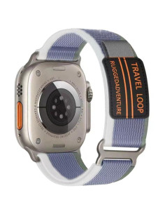 Cinturino Apple Watch Nylon Arancione Verde | Melacompro