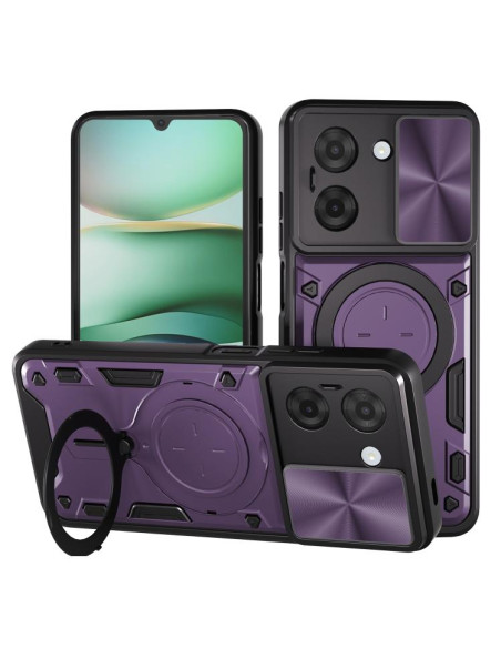 Cover Redmi A5 Magnetica Nero Viola | Melacompro