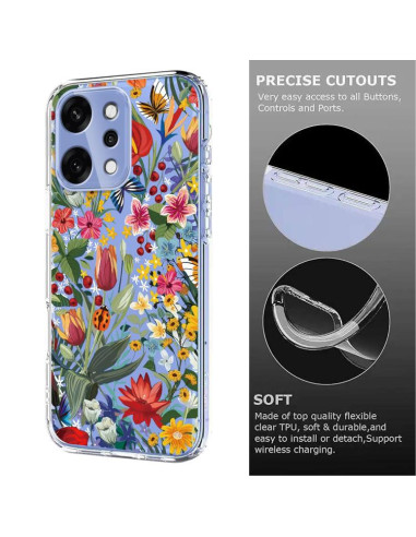 Cover Oppo Reno14 Pro 5G TPU Floreale | Melacompro