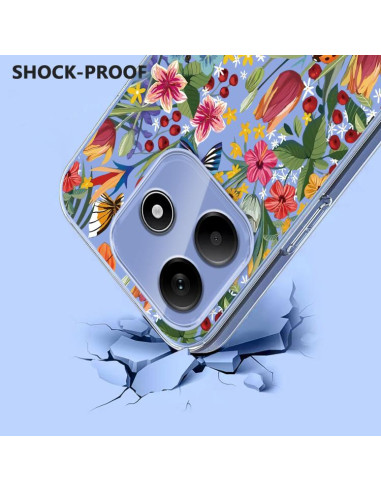 Cover Redmi Note 14 5G Leopardato TPU | Melacompro