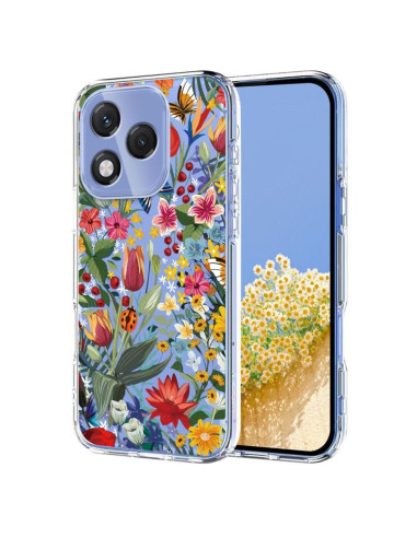 Cover Honor 400 Lite Floreale Viola TPU | Melacompro