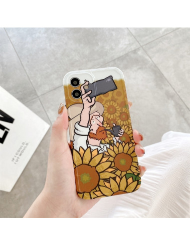 Cover iPhone 11 TPU Pittura Olio | Melacompro