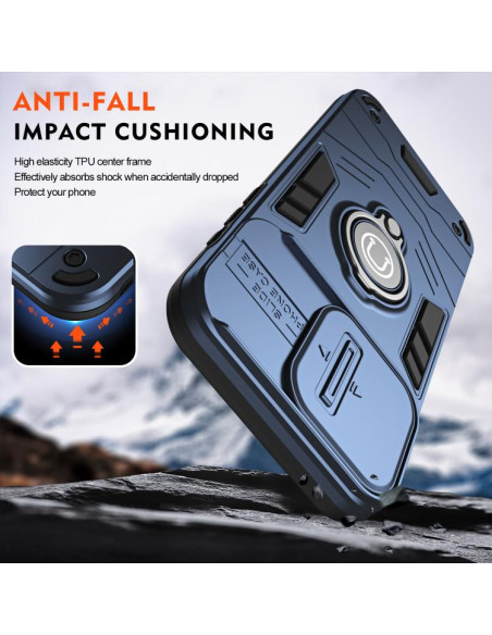 Cover Honor 400 Lite Mimetico Blu Royal Blu | Melacompro