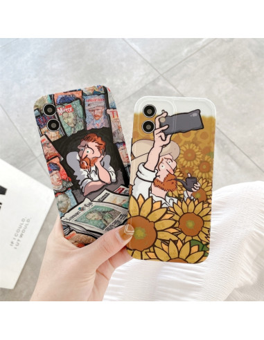 Cover iPhone 11 TPU Pittura Olio | Melacompro