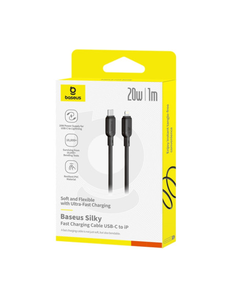 Cavo USB-C Baseus 100W 1m Bianco Nero | Melacompro