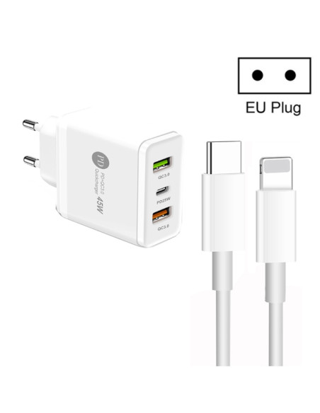 Caricabatterie USB 10W Doppia Porta Bianco | Melacompro