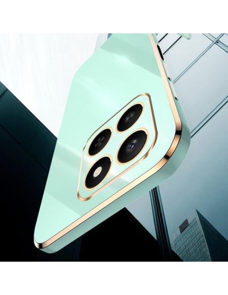 Cover Honor 400 TPU Flanella Nero Menta Verde | Melacompro