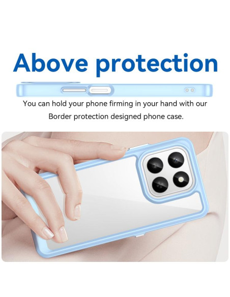 Cover Honor 400 TPU Flanella Nero Colorful | Melacompro