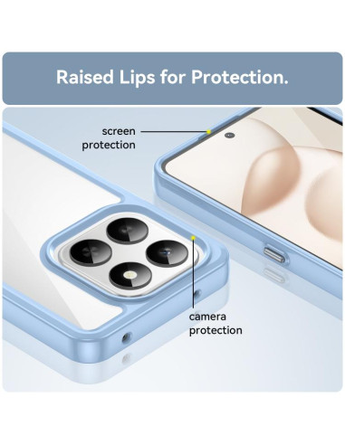 Cover Honor 400 TPU Flanella Nero Colorful | Melacompro