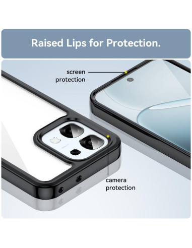 Cover Oppo A6 5G Acrilico TPU Colorful | Melacompro