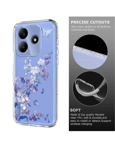 Cover Redmi Note 14 5G Leopardato TPU | Melacompro