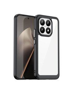 Cover Xiaomi 15T 5G Acrilico TPU Multicolore Nero Colorful