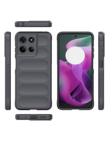 Cover Moto G15 4G TPU Nero Dark Grigio | Melacompro