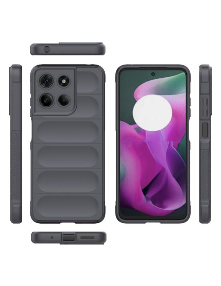 Cover Moto G15 4G TPU Nero Dark Grigio | Melacompro
