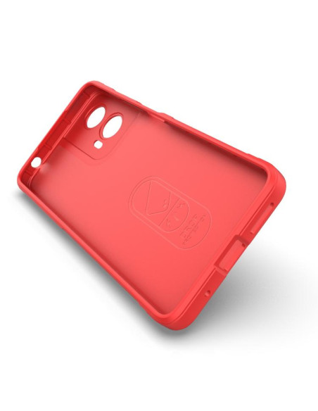 Cover Moto G24 4G TPU Blu Chiaro Wine Rosso | Melacompro