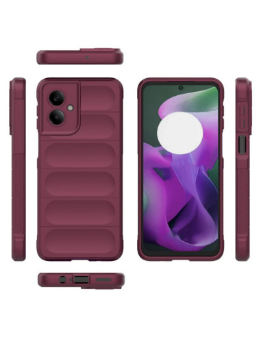 Cover Moto G55 5G TPU Rosso Vino Wine Rosso | Melacompro