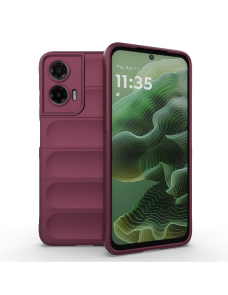 Cover Moto G35 5G TPU Rosso Vino Wine Rosso | Melacompro