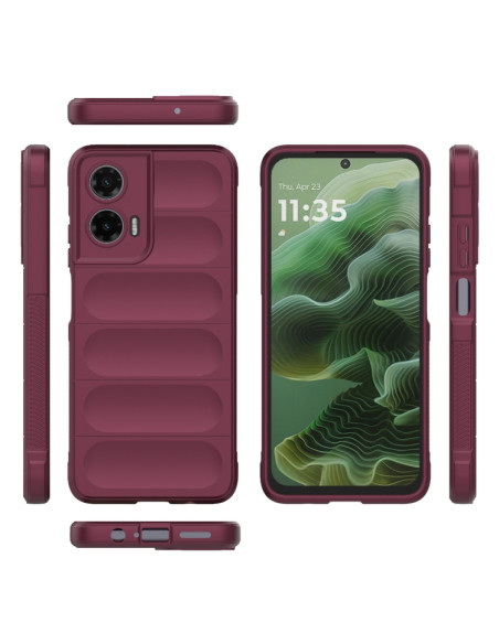 Cover Moto G35 5G TPU Rosso Vino Wine Rosso | Melacompro