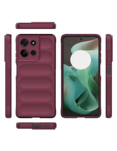 Cover Moto G75 5G TPU Rosso Vino Wine Rosso | Melacompro