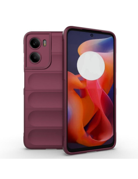 Cover Moto G05 TPU Multicolore Wine Rosso | Melacompro