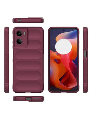 Cover Moto G05 TPU Multicolore Wine Rosso | Melacompro