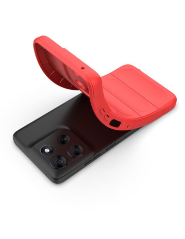 Cover Moto G56 5G TPU Magic Shield Rosso Vino Wine Rosso | Melacompro