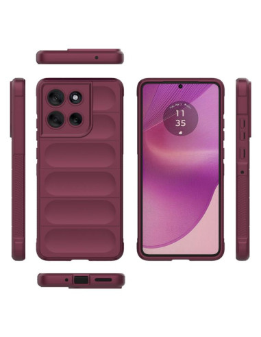 Cover Moto G86 5G Acrylic Hybrid TPU Wine Rosso | Melacompro