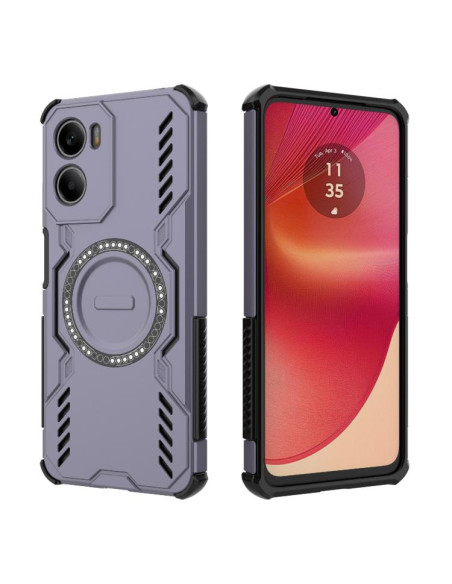 Cover Moto G05 4G Farfalla Viola Magsafe | Melacompro