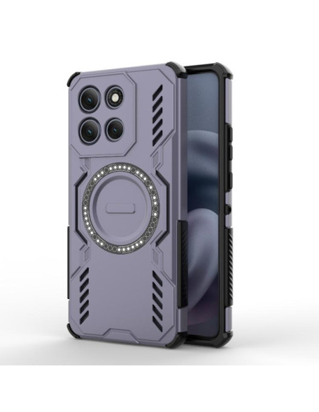 Cover Moto G86 Power 5G Viola Farfalla | Melacompro