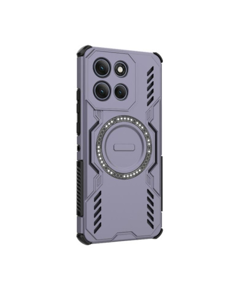 Cover Moto G86 Power 5G Viola Farfalla | Melacompro