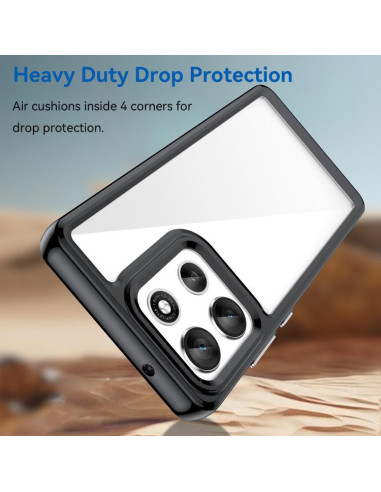 Cover Moto G86 5G Acrylic Hybrid TPU Colorful | Melacompro