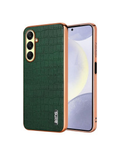 Cover Galaxy A17 Texture Coccodrillo Verde | Melacompro