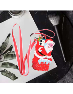 Cover iPhone 11 TPU Antiurto Babbo Natale