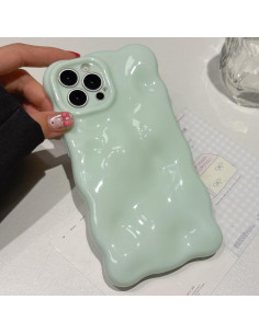 Cover iPhone 16 Pro TPU Arancione Capsule Series Menta Verde