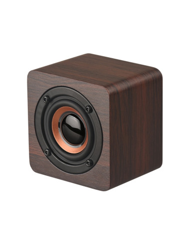 Speaker Bluetooth Orologio Legno Marrone Wood | Melacompro