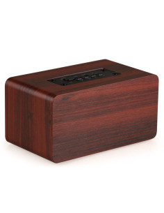 Speaker Bluetooth Legno Mini Giallo Bassi | Melacompro 2