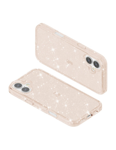 Cover iPhone 16 Plus Glitterato Oro | Melacompro