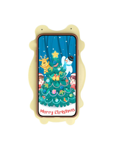 Cover iPhone 11 TPU Natale Alce | Melacompro