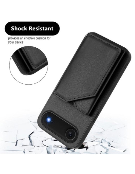 Cover iPhone Air Metallo Argento Nero | Melacompro