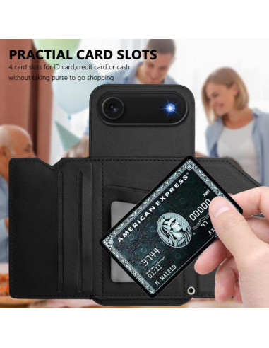 Cover iPhone Air Metallo Argento Nero | Melacompro