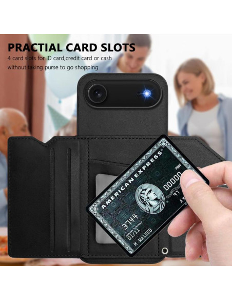 Cover iPhone Air Metallo Argento Nero | Melacompro