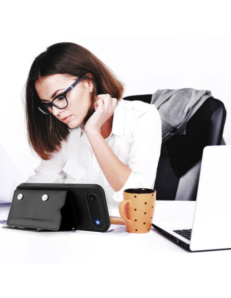 Cover iPhone Air Metallo Argento Nero | Melacompro