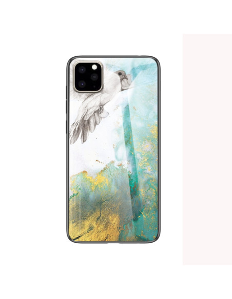 Cover iPhone 11 Marmo Glass TPU | Melacompro