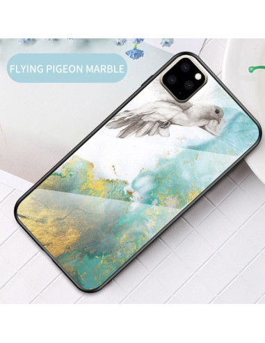 Cover iPhone 11 Marmo Glass TPU | Melacompro