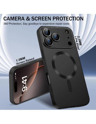 Cover iPhone Air TPU Metallizzato Nero | Melacompro