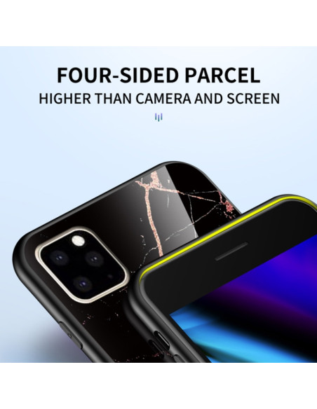 Cover iPhone 11 Marmo Glass TPU | Melacompro