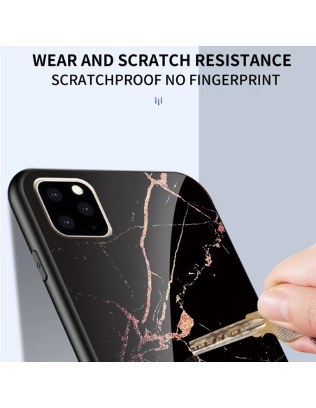 Cover iPhone 11 Marmo Glass TPU | Melacompro