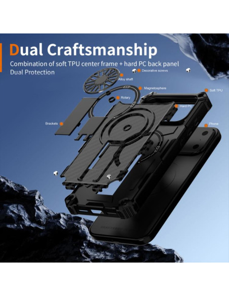 Cover iPhone 17 Pro Max MagSafe Mimetico | Melacompro